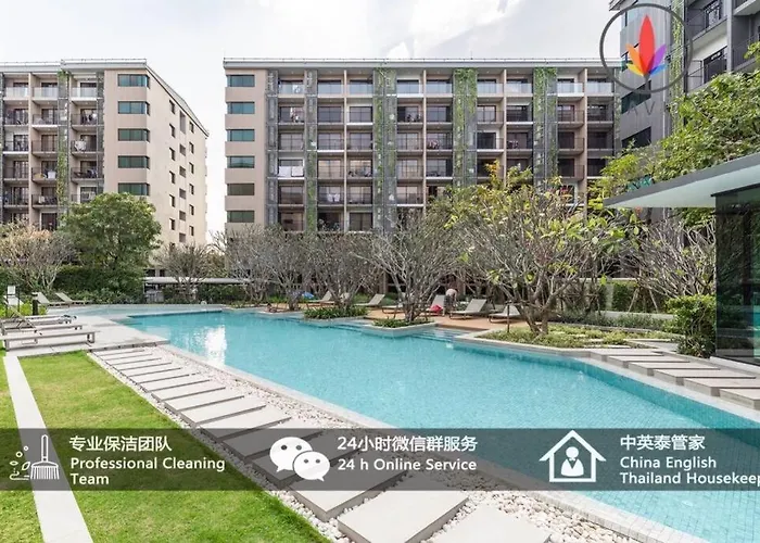 Apartment Bts S5 Surasak 900 Meters Near The Mekong River Pier Free Swimming Pool In Ferris Wheel Night Market Chinese Reception Center *